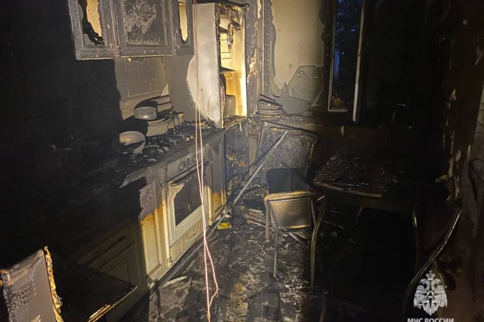 Пожар в квартире ликвидировали в Дзержинском районе Волгограда