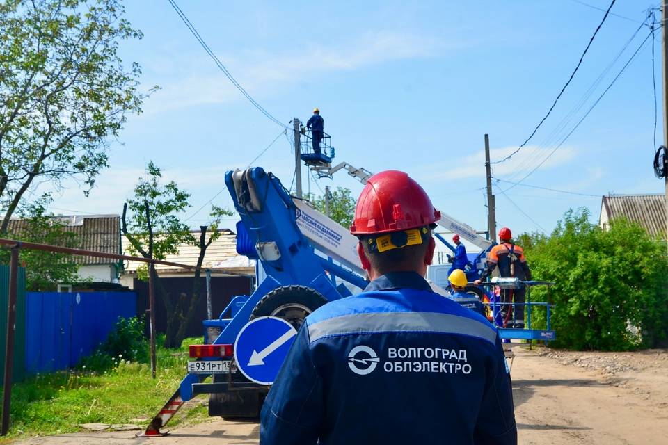 Больше 83 км линий электропередачи проложит Волгоградоблэлектро