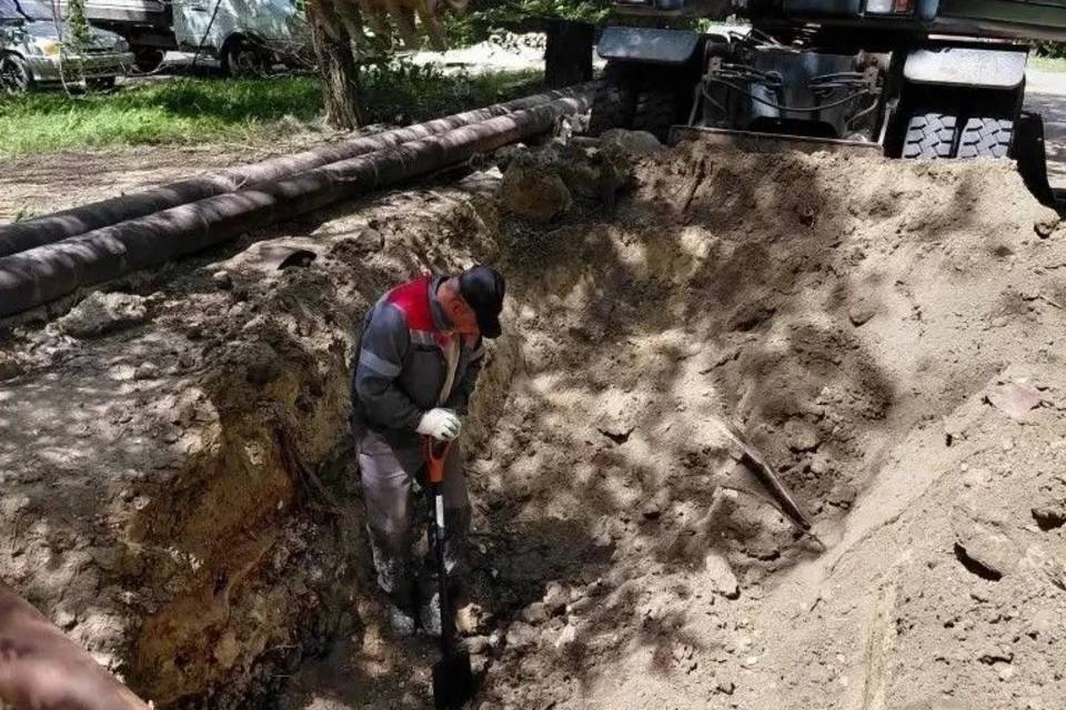 Новый трубопровод ГВС строят в Волгограде