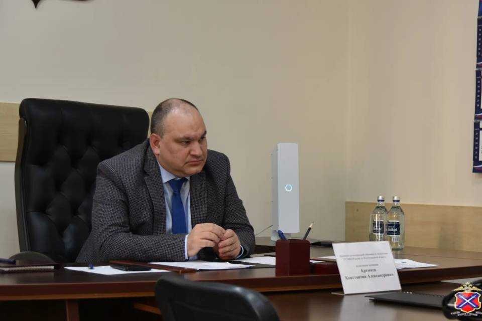 Врио начальника ГУ МВД по Волгоградской области провел прием граждан