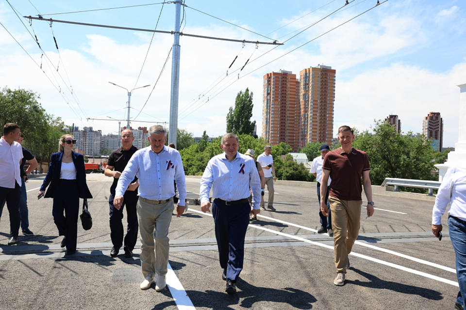 В Волгограде открыли путепровод на Тулака после капитального ремонта