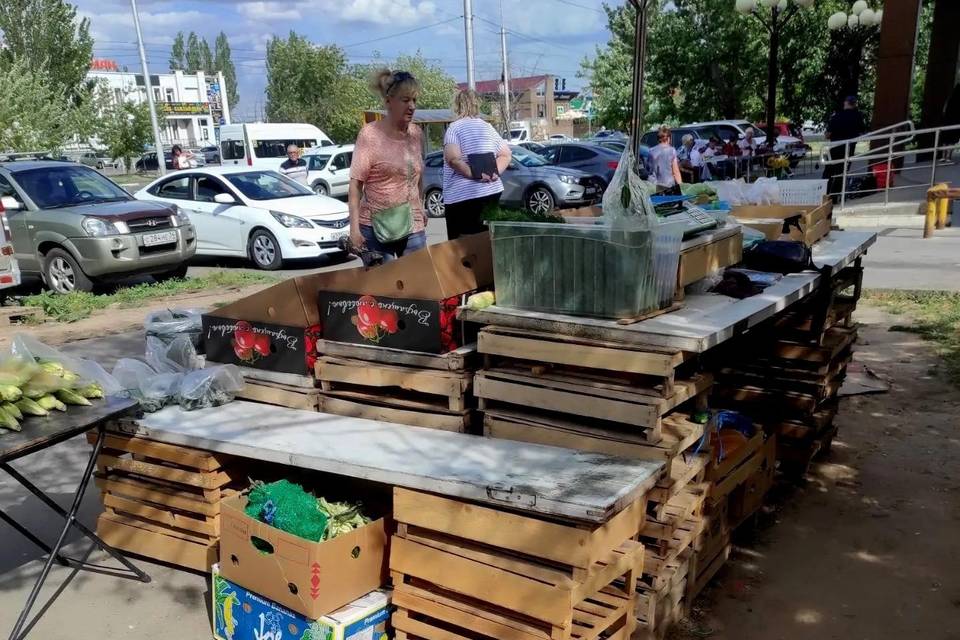 Уличных торговцев накрывают при рейдах в Волжском