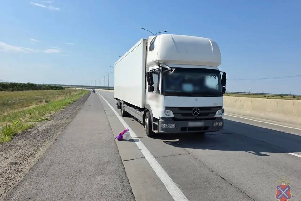Фура насмерть сбила человека под Волгоградом