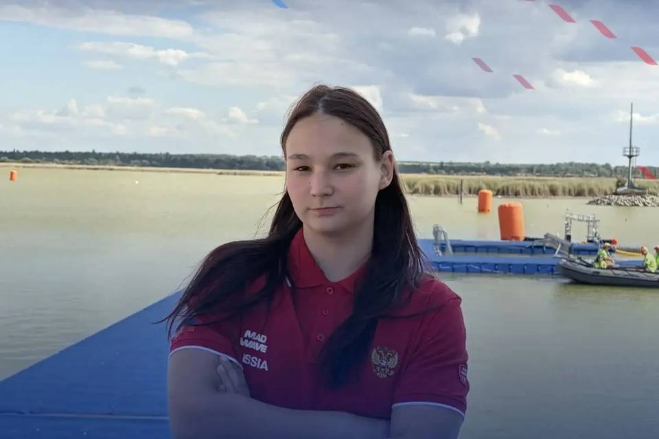 Волгоградка взяла золото в плавании на олимпийской дистанции