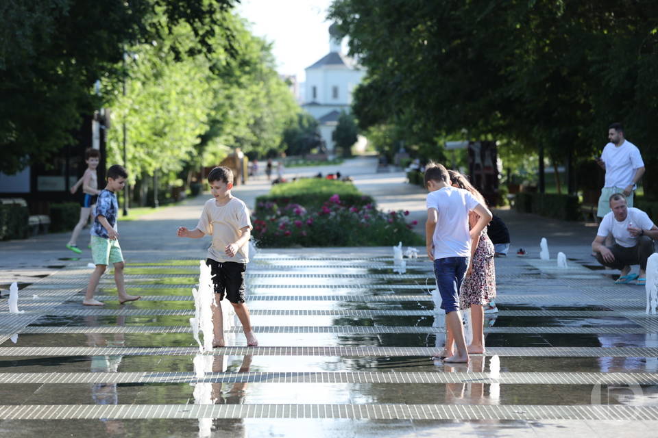 Жара усиливается в Волгограде