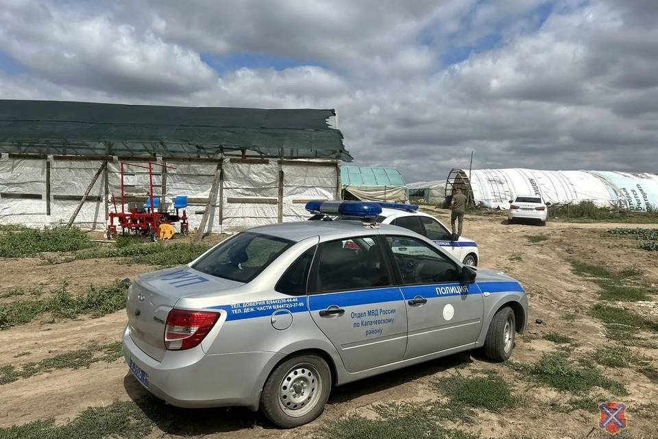 Одного  незаконного  мигранта нашла полиция в районе Волгоградской области
