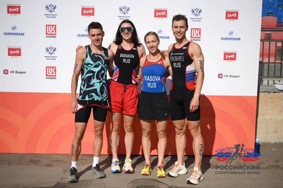 Волгоградка Валентина Рясова выиграла чемпионат России по триатлону