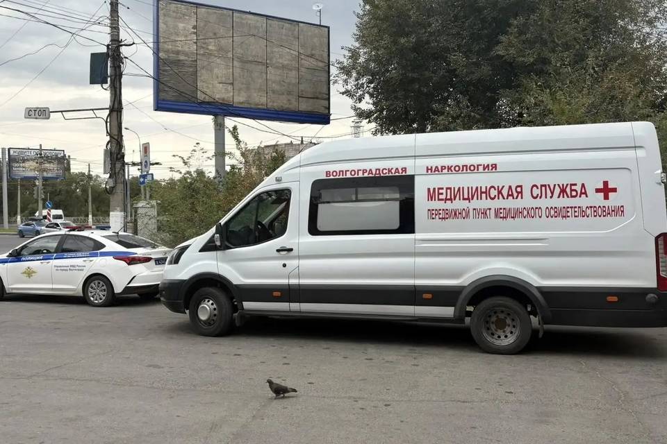 В Волгограде водителей проверили на наркотики