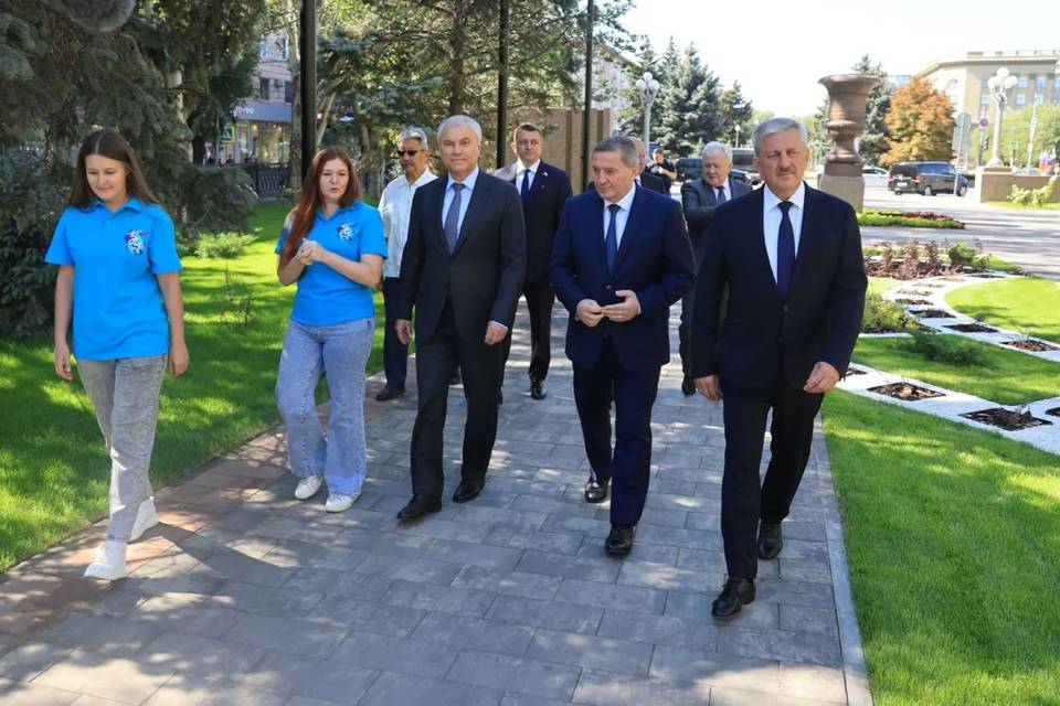 Володин и Бочаров обсудили развитие Волгограда до 2034 года
