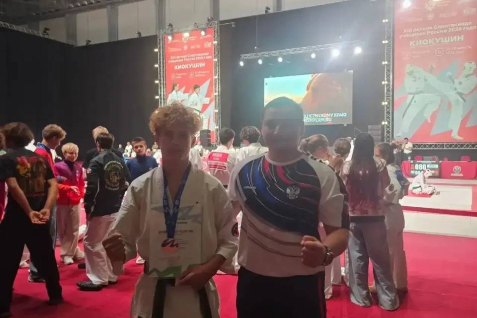 Бронзу выиграл волгоградский каратист на Спартакиаде учащихся