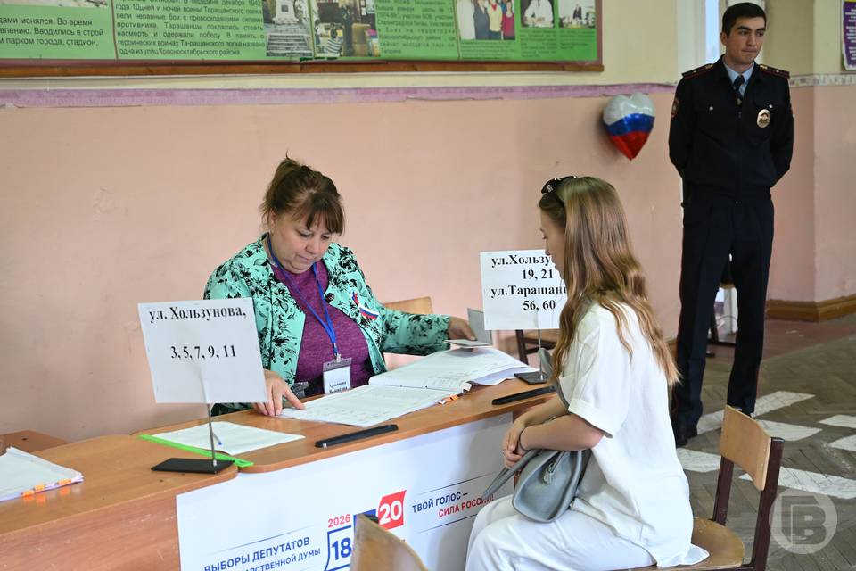 На 10 утра явка волгоградских избирателей составила 53,29%