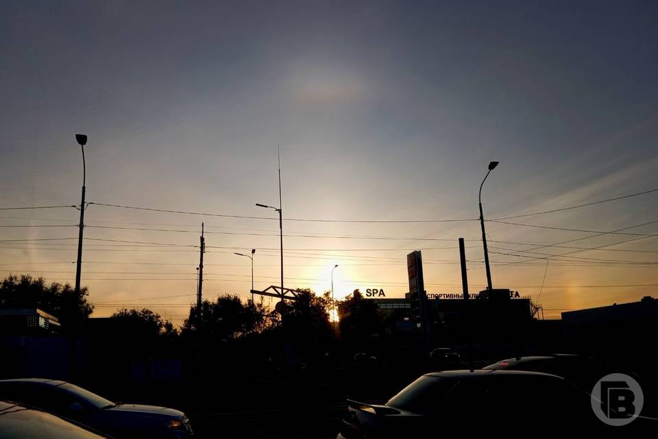 Солнечное гало заметили в небе Волгограда
