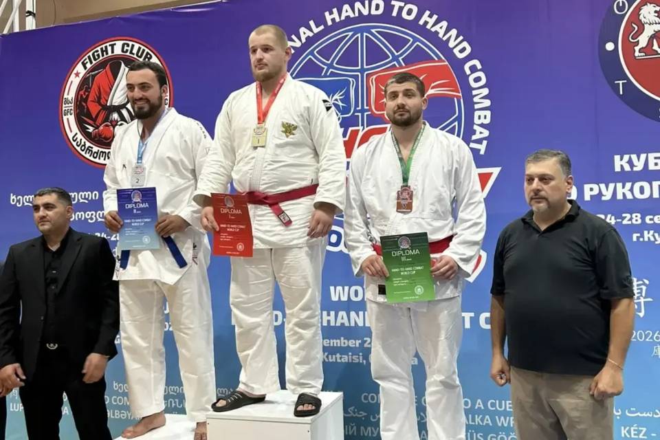Волгоградец выиграл бронзу на Кубке мира по рукопашному бою