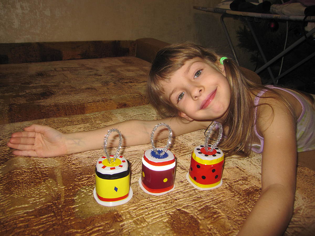 Смирнова Ксения, 6 лет (номинация "Новогодние поделки")