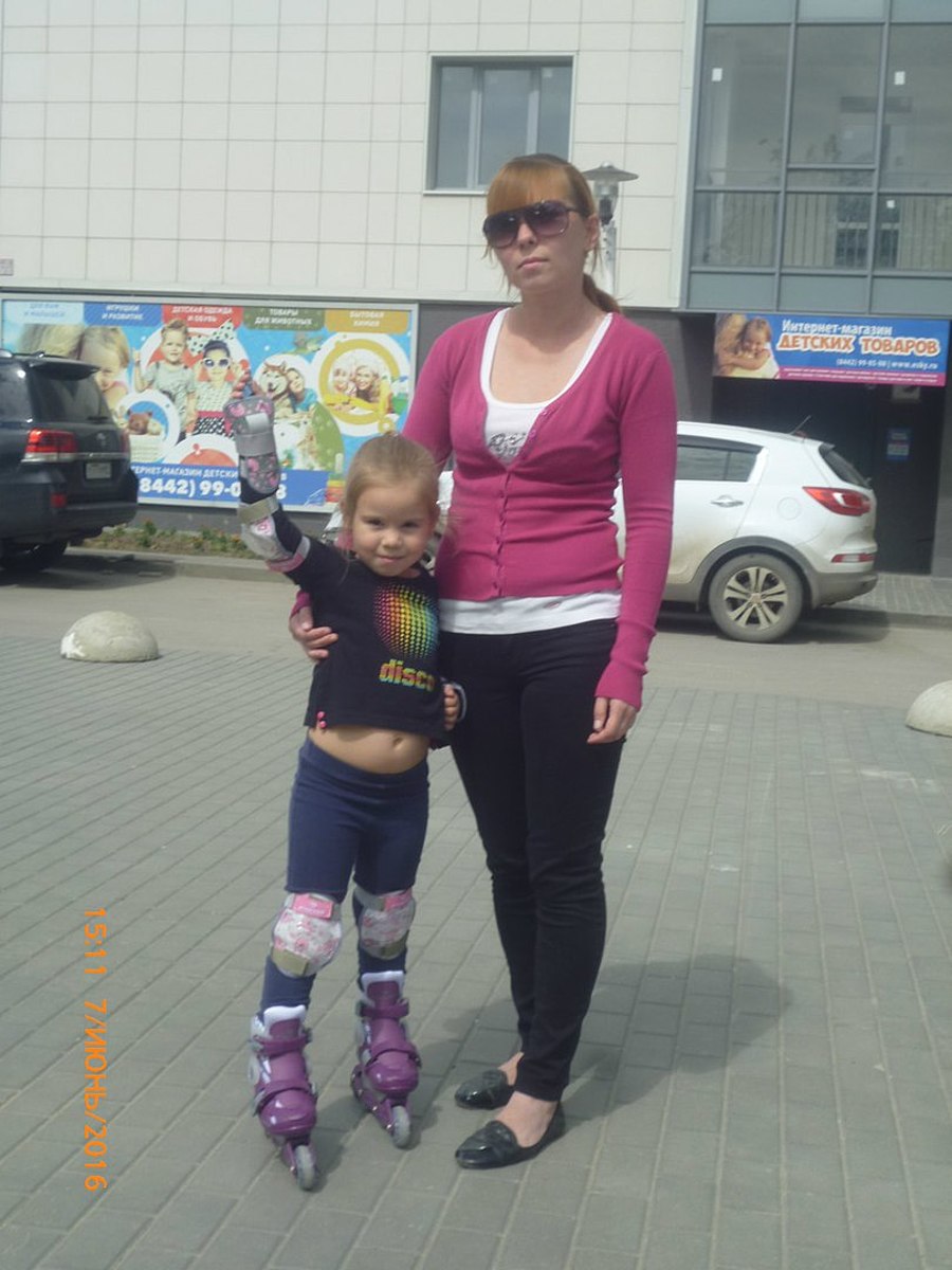 Рубцова Маргарита с дочкой