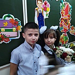 Нурзахра, 6 лет и Алихасан, 8 лет