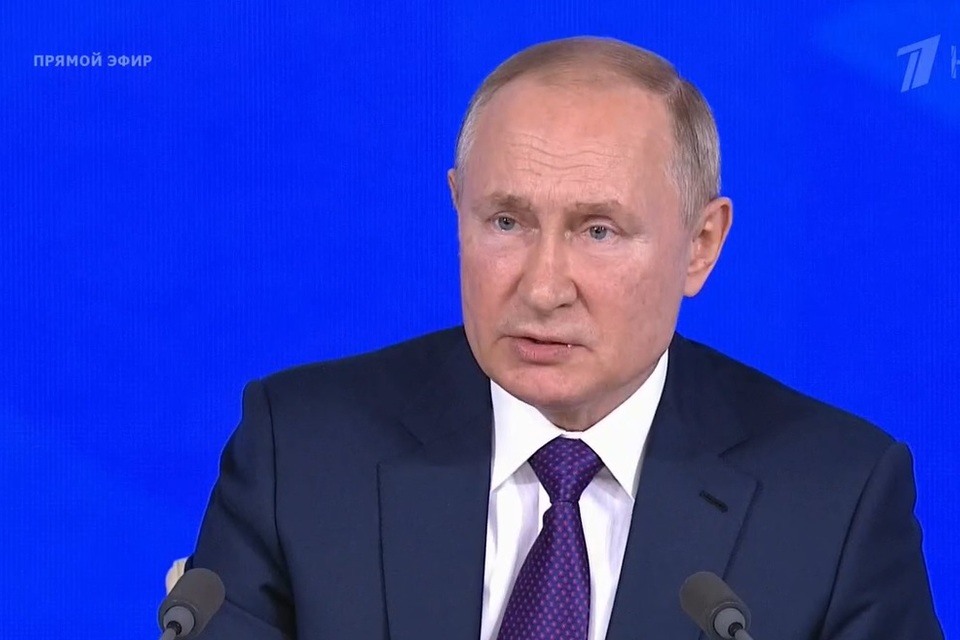 Владимир Путин на пресс-конференции 23 декабря ответил на вопросы журналиста МТВ