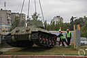 Будет как новый: в Волгограде легендарный танк-памятник Т-34 готовят к реставрации
