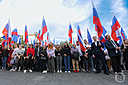 Митинг-концерт в поддержку результатов референдумов прошел в Волгограде