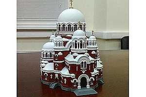 В ВолГУ создали 3D-модель восстанавливаемого храма имени Александра Невского