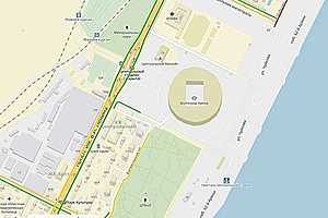Стадион «Волгоград Арена» появился на сервисе «Яндекс. Карты»