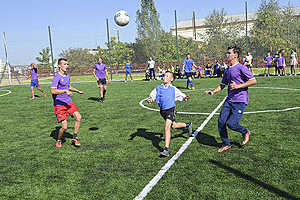 В Волгоградской области увеличивается количество спортивных и детских площадок