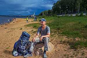 Вдоль Волги: путешественник дошел от Твери до Астрахани пешком
