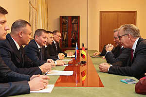 Андрей Бочаров встретился с председателем правления Германо-Российского форума Маттиасом Платцеком
