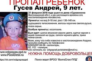 В Суровикино пропал 9-летний мальчик