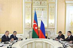 Дмитрий Медведев встретился с первым вице-президентом Азербайджана Мехрибан Алиевой