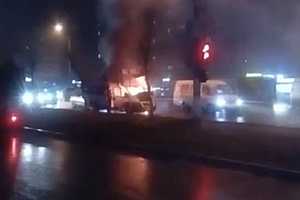 У водителя сгоревшей в Волгограде нелегальной маршрутки не было огнетушителя
