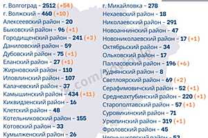 Инфографика: Оперативный штаб Волгоградской области
